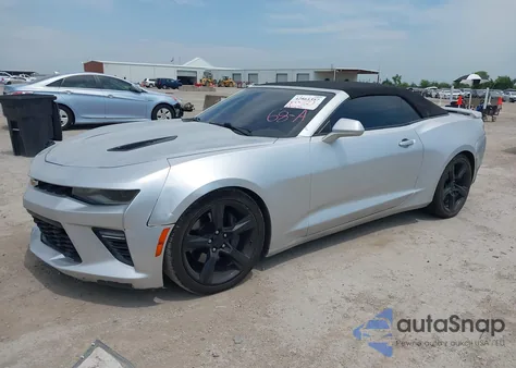 2017 Chevrolet Camaro 1Ss из США, поврежденный, VIN 1G1FF3D76H0137577